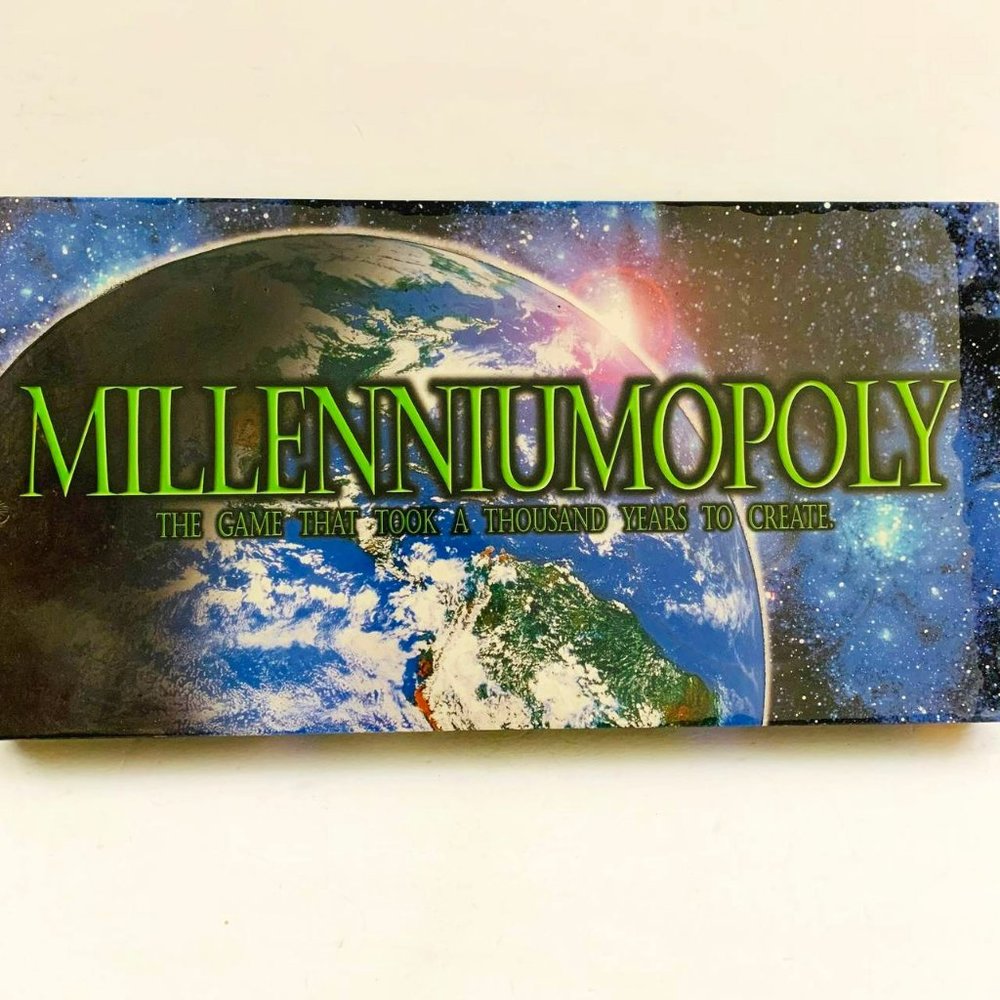 Vintage Monopoly Milleniumopoly Collectible Board Game New Sealed